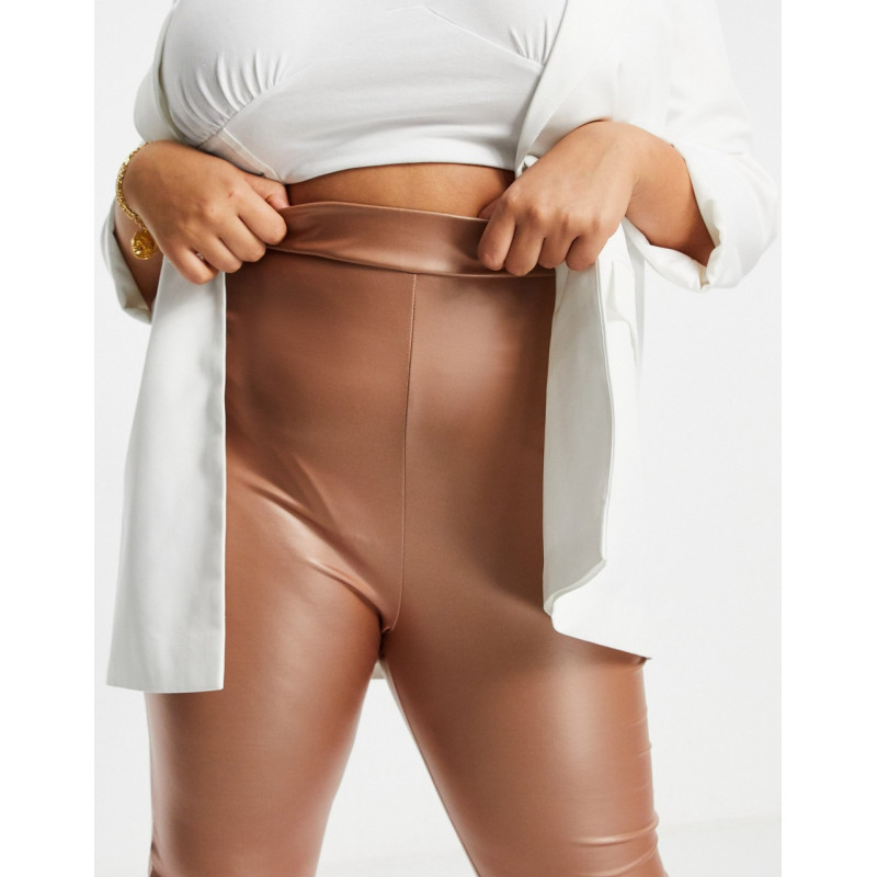 Yours faux leather leggings...