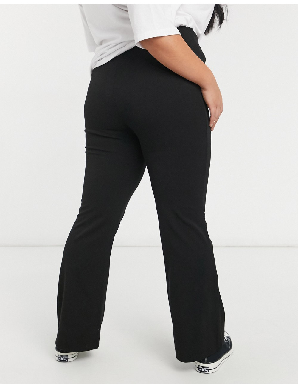 Simply Be flared trouser in...