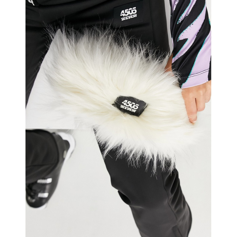 ASOS 4505 ski faux fur...