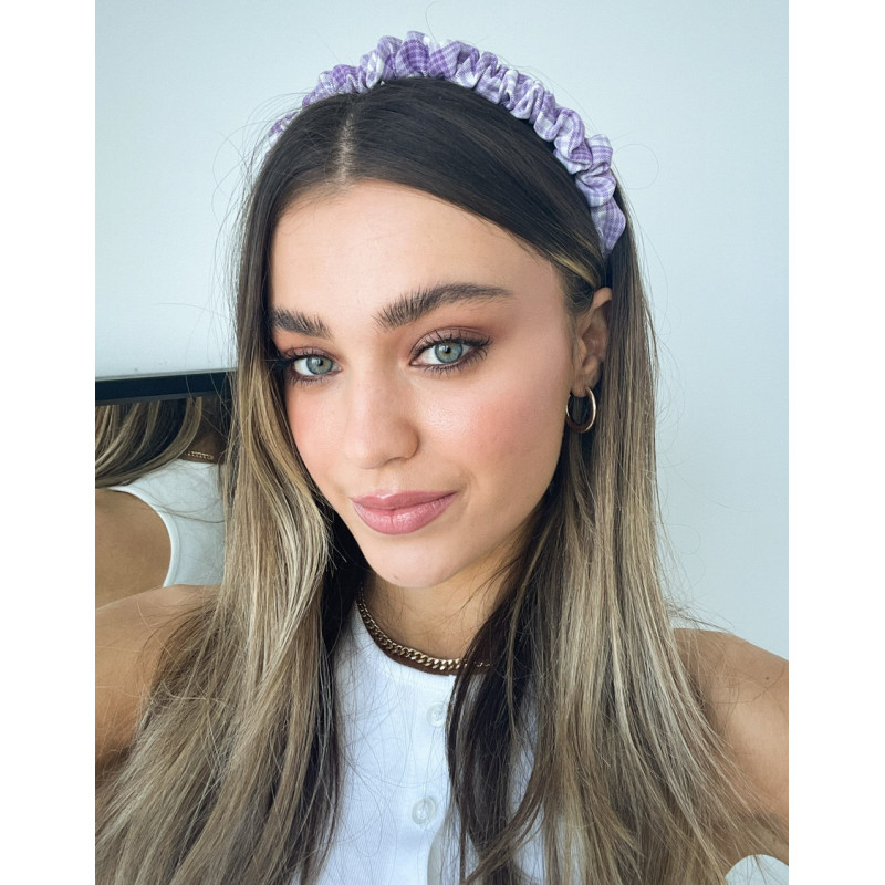 Topshop ruched headband in...