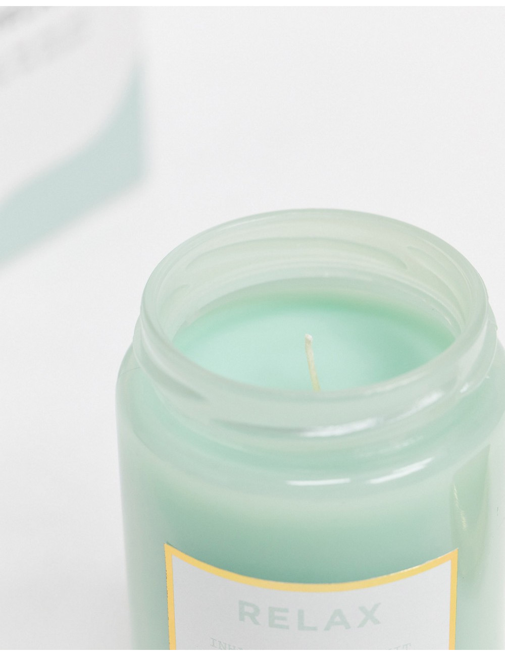 Typo candle with relaxed...
