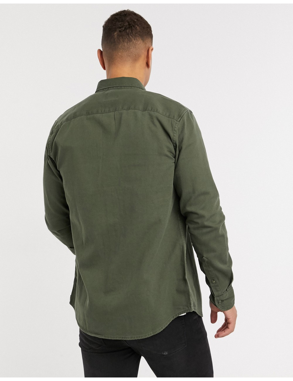 Only & Sons overshirt with...