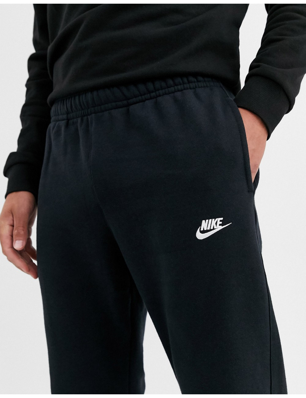 Nike Club cuffed sweatpants...