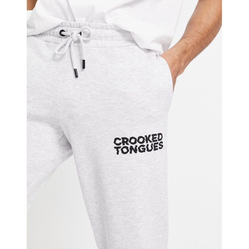 Crooked Tongues joggers...