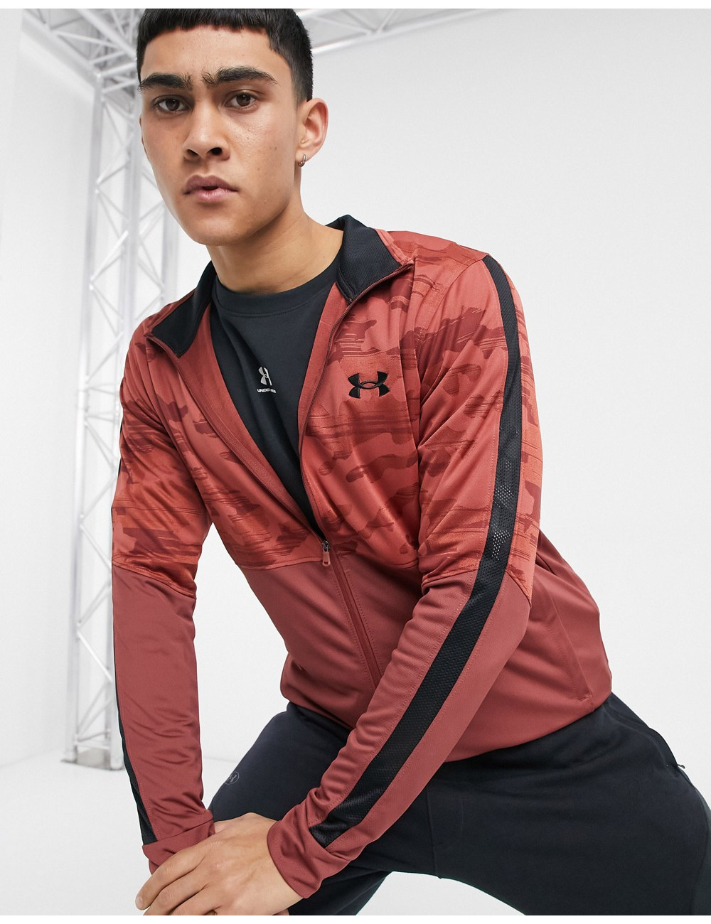 Under Armour jacket in red
