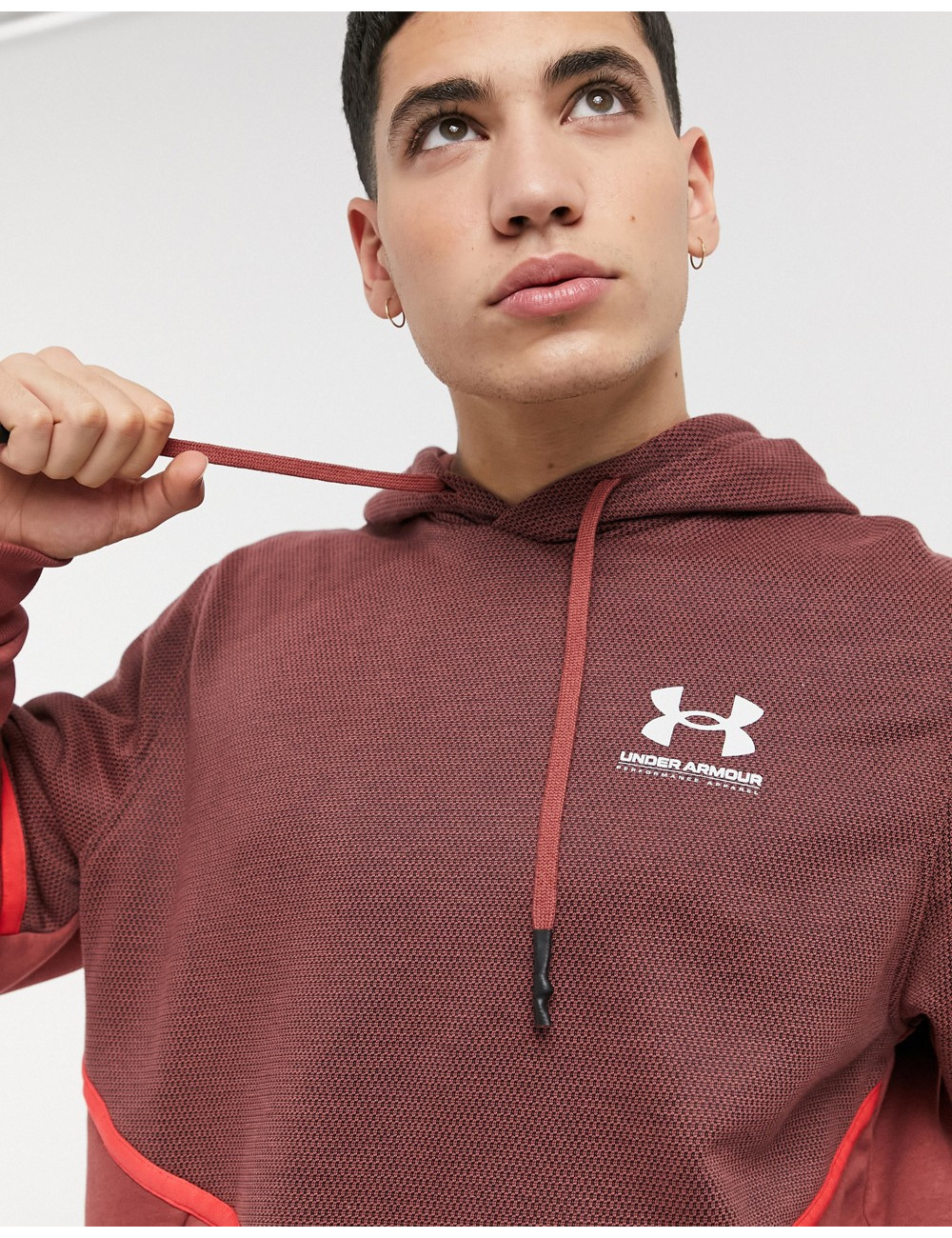 Under Armour hoodie in red
