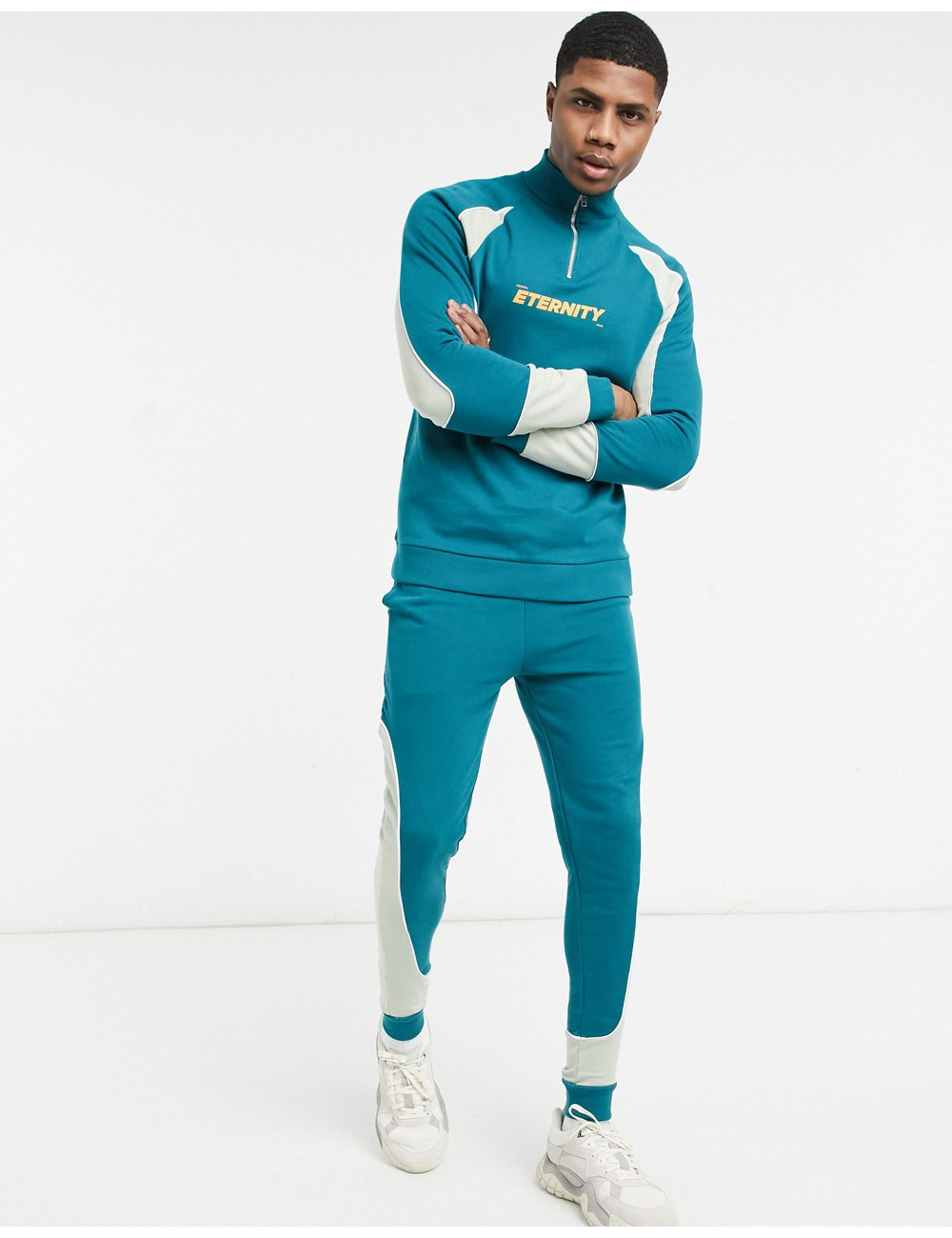 ASOS DESIGN tracksuit with...