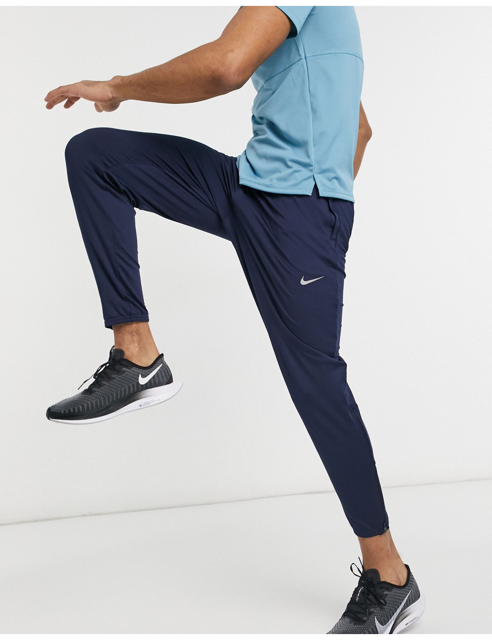 Nike Running joggers in navy