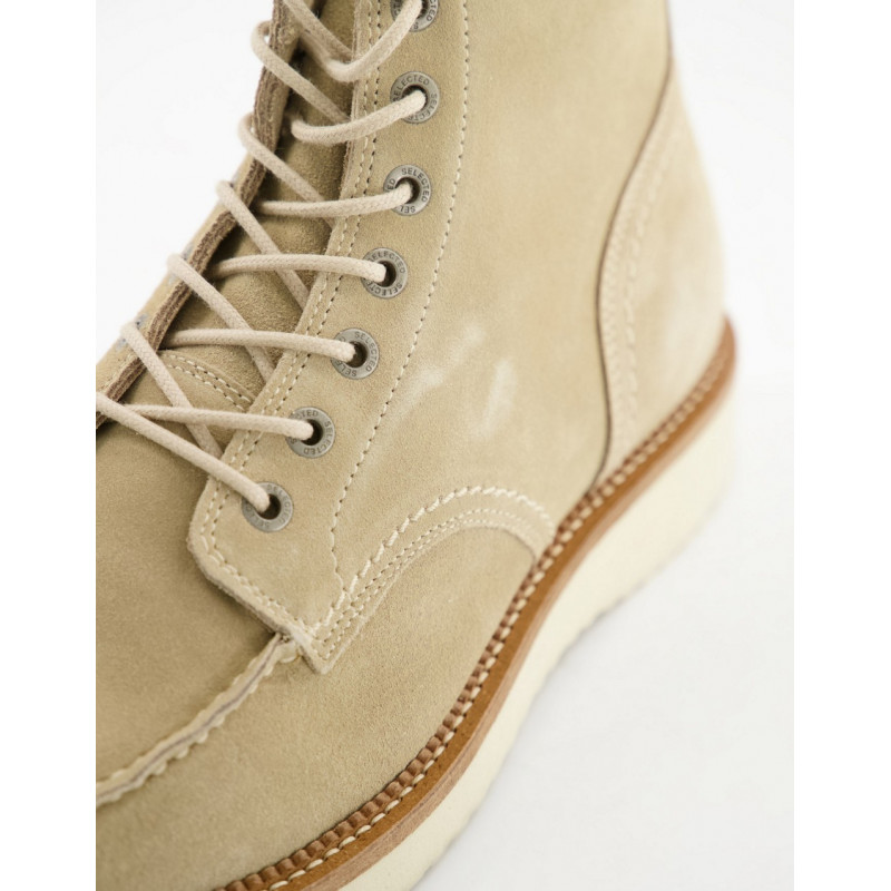 Selected Homme suede boot...