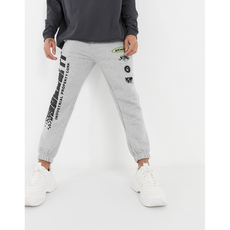 Pull&Bear joggers with...