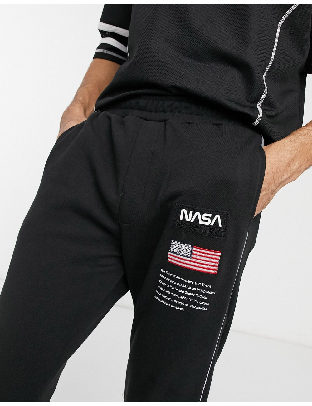 Pull&Bear NASA jogger with...