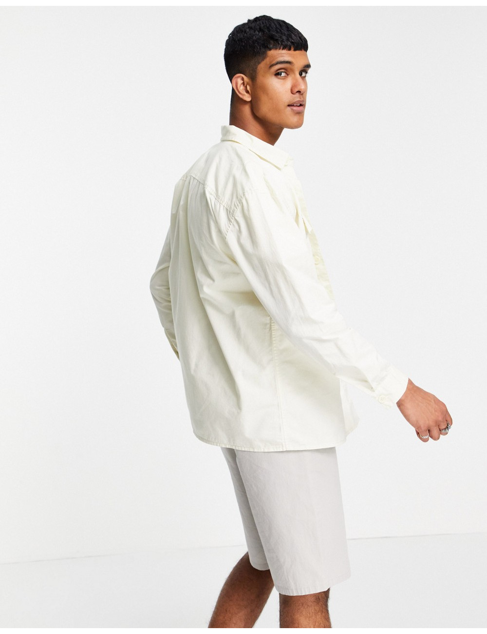 New Look oversized shirt in...