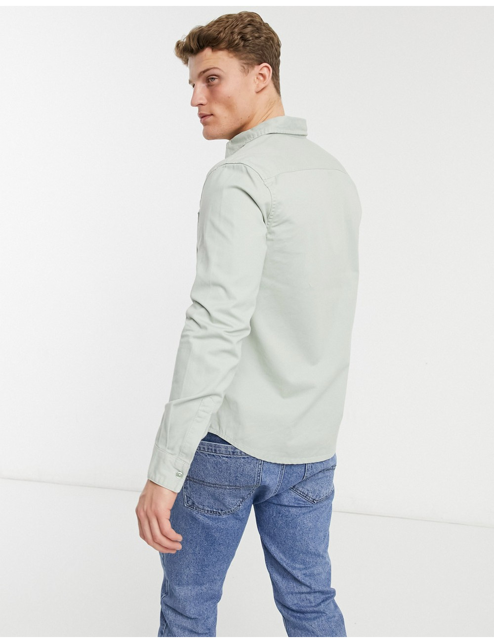 New Look twill long sleeve...