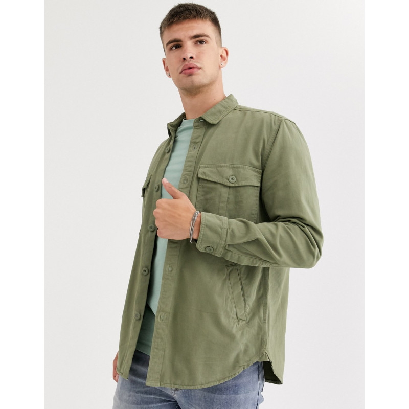 Pull&Bear overshirt with...