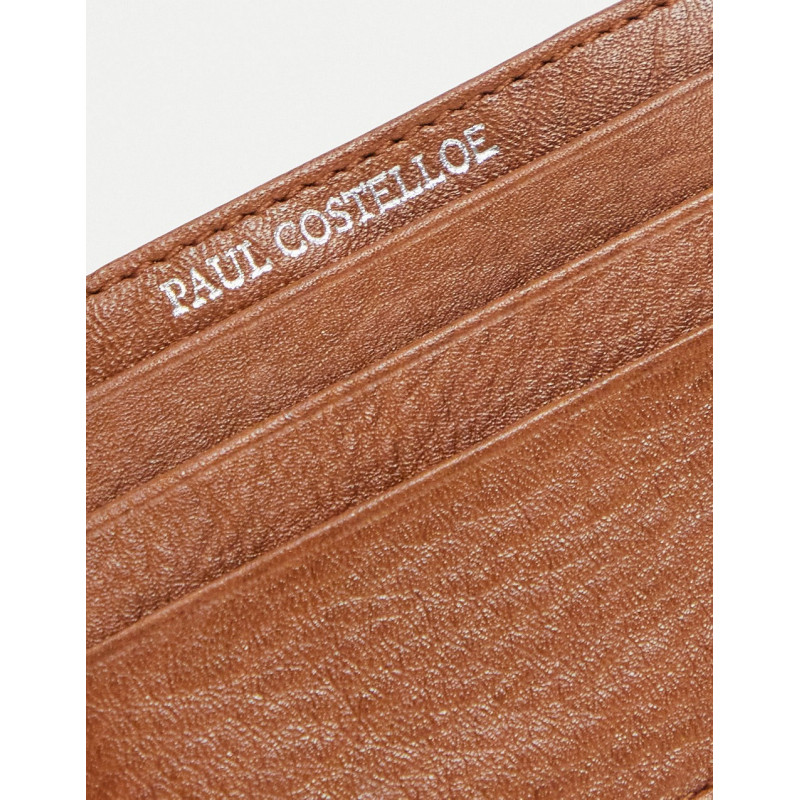 Paul Costelloe leather card...