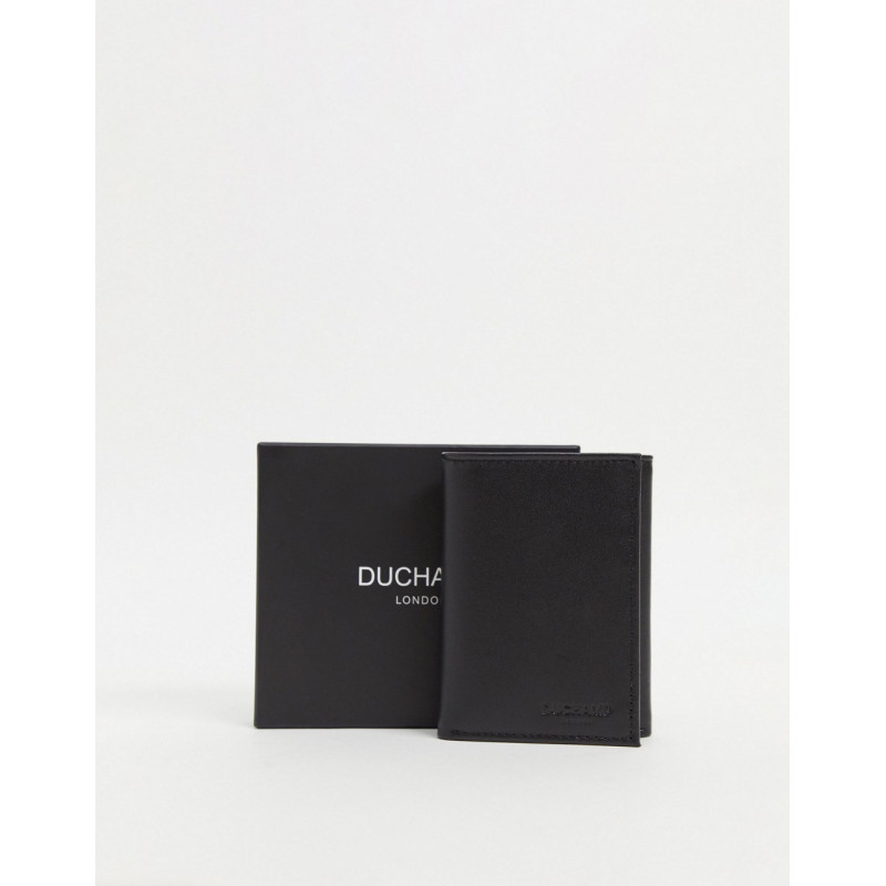 Duchamp leather trifold wallet