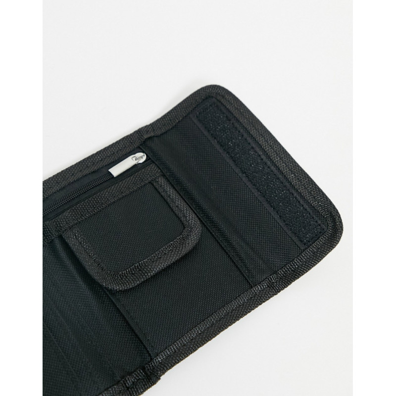 SVNX velcro wallet in black
