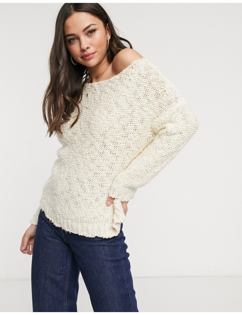 Glamorous loose knit jumper...