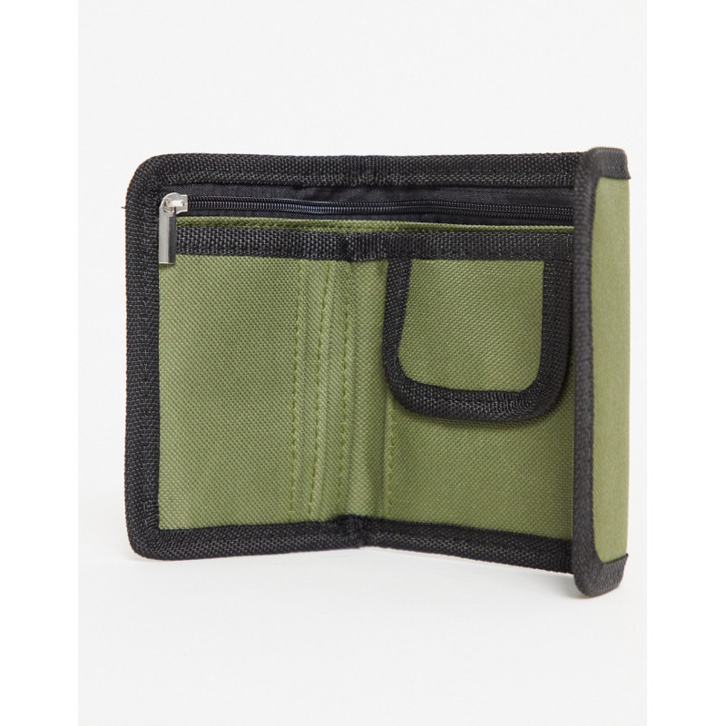 SVNX velcro wallet in green