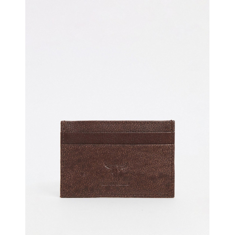 Hyde & Tanner leather card...