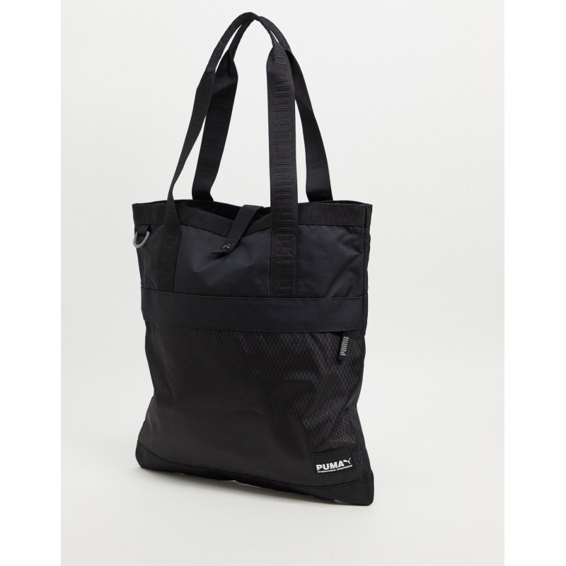 Puma street tote bag in black