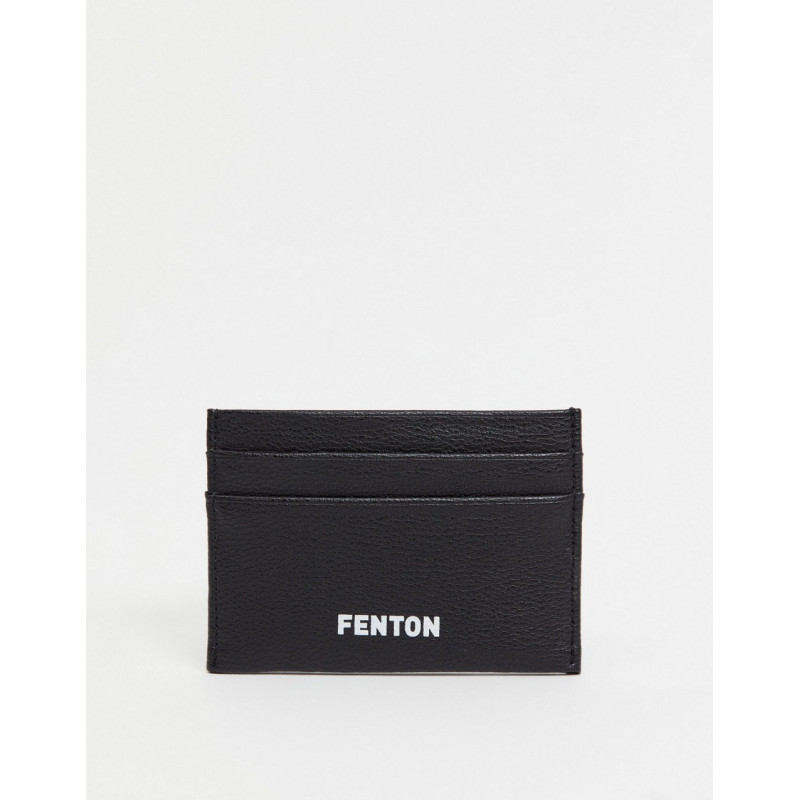 Fenton card holder in black