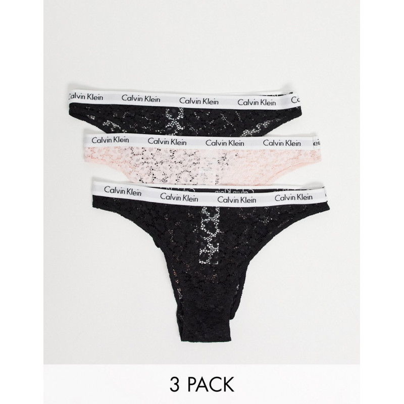 Calvin Klein 3 pack lace...