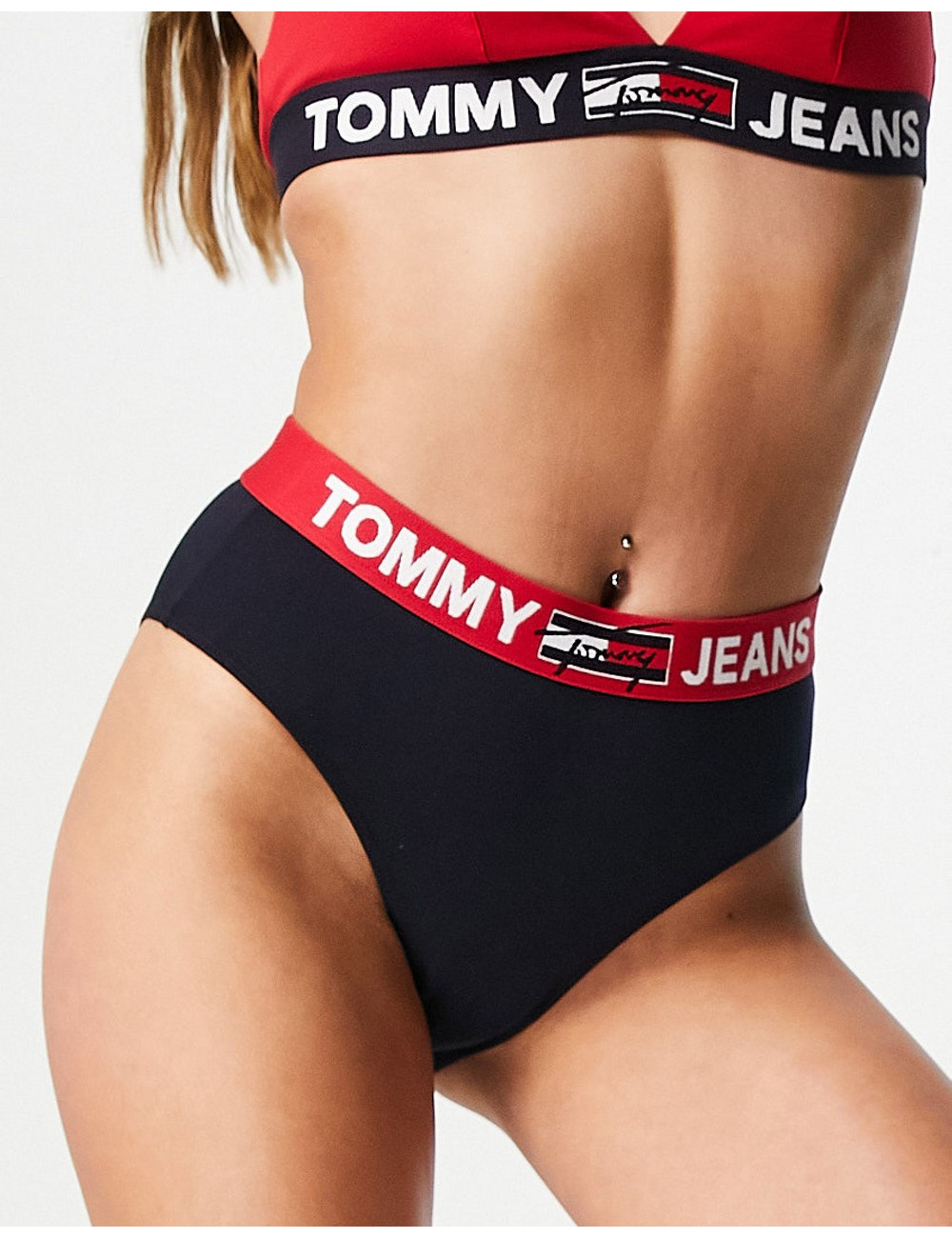 Tommy Jeans high waist logo...