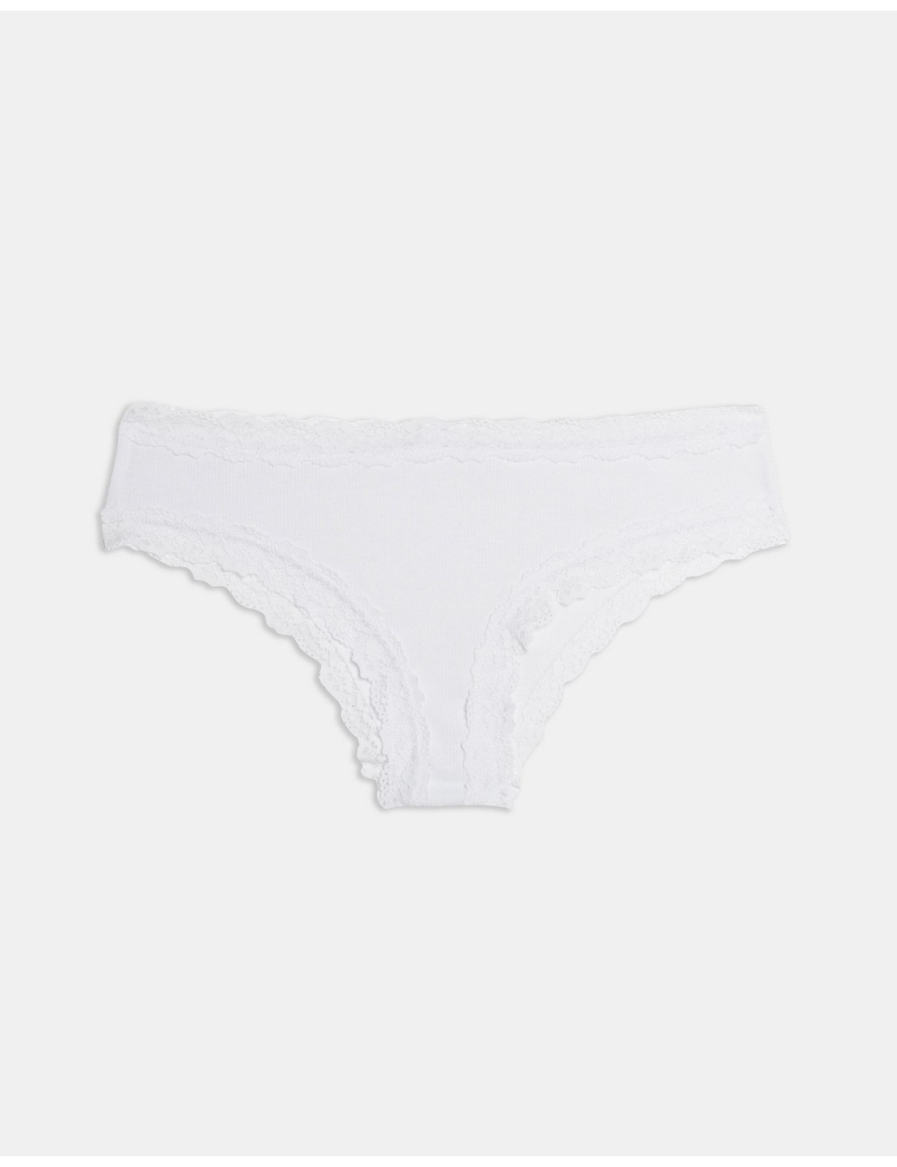 Topshop ribbed knickers in...