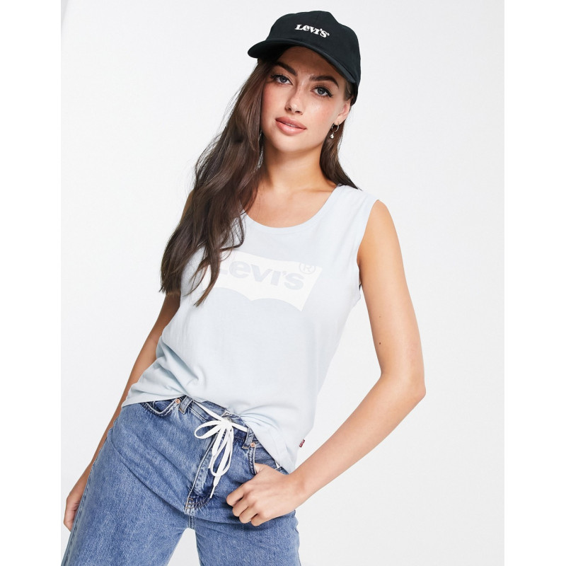 Levi's the muscle logo tank...