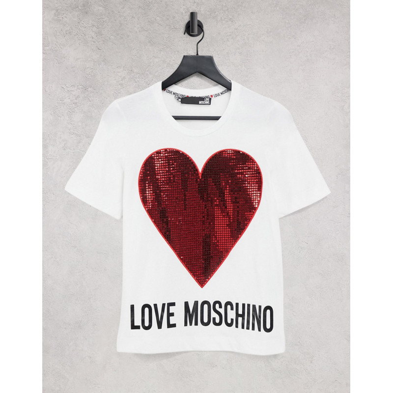 Love Moschino sequin heart...