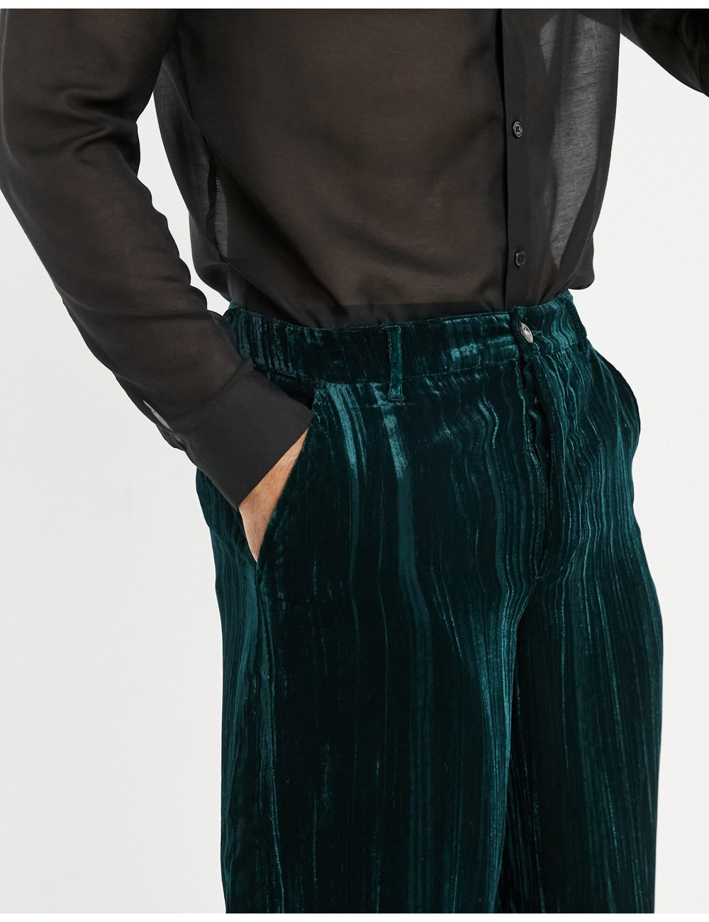 ASOS DESIGN wide trousers...