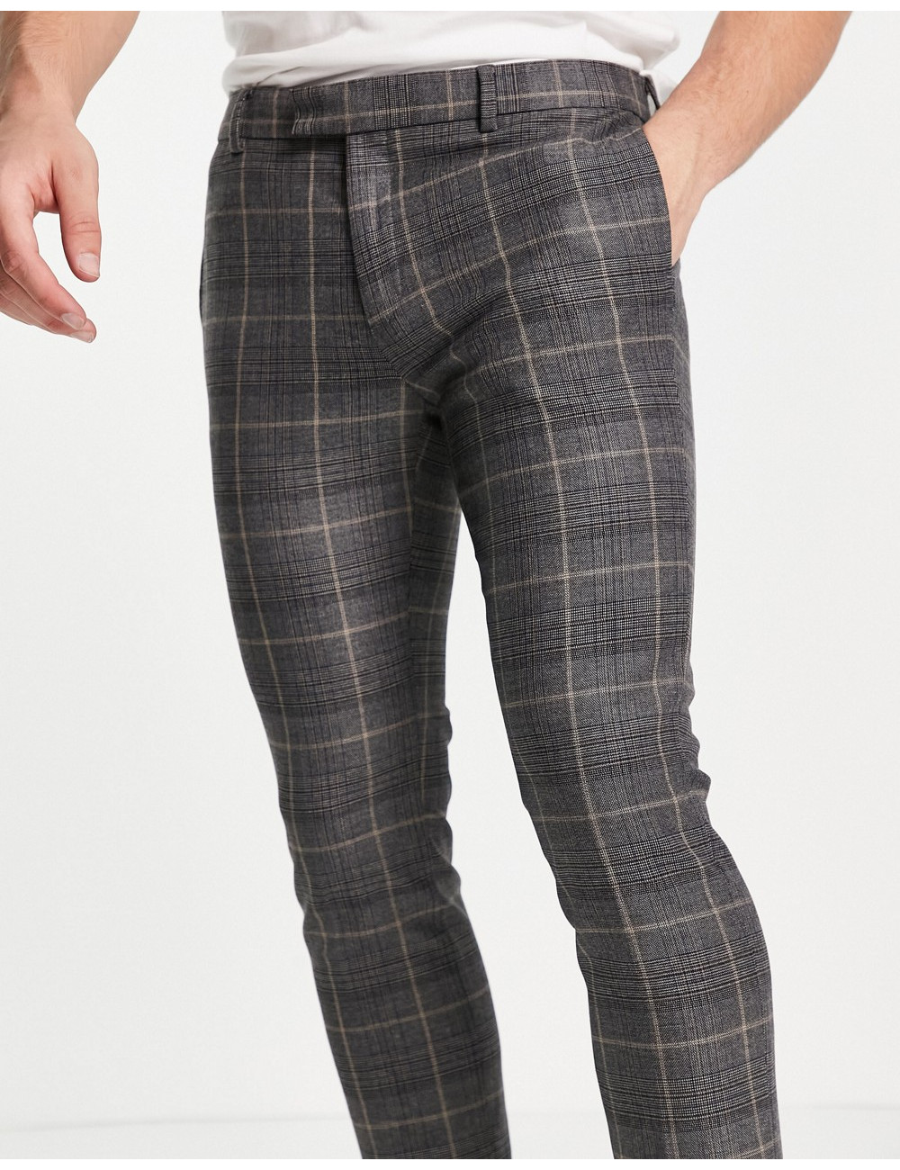 River Island tapered smart...