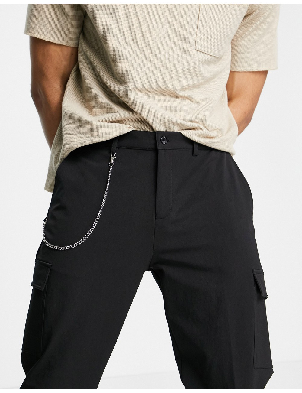 Mauvais cargo trousers in...