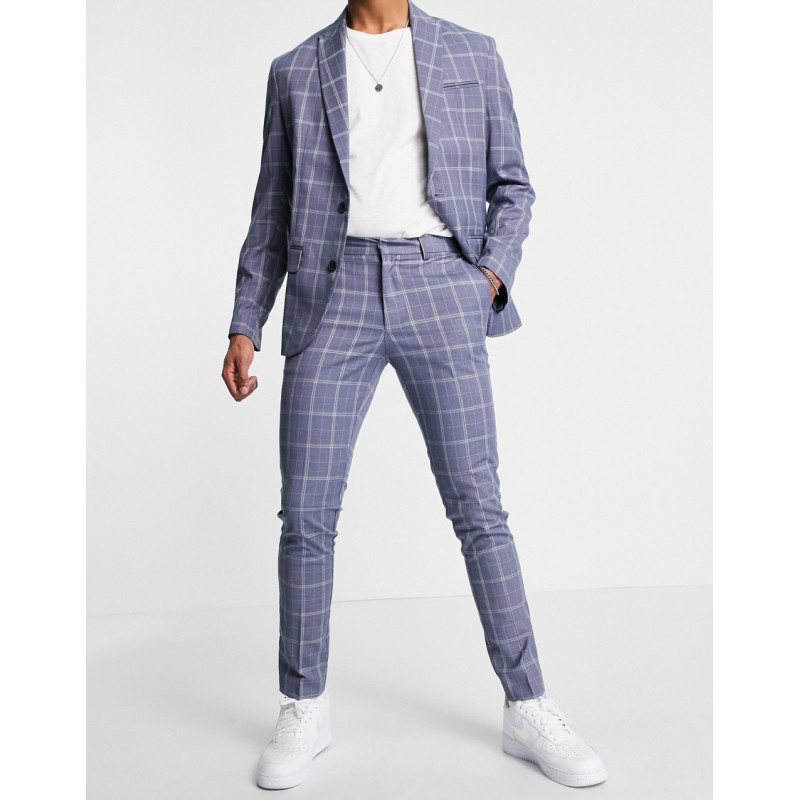 New Look skinny check suit...