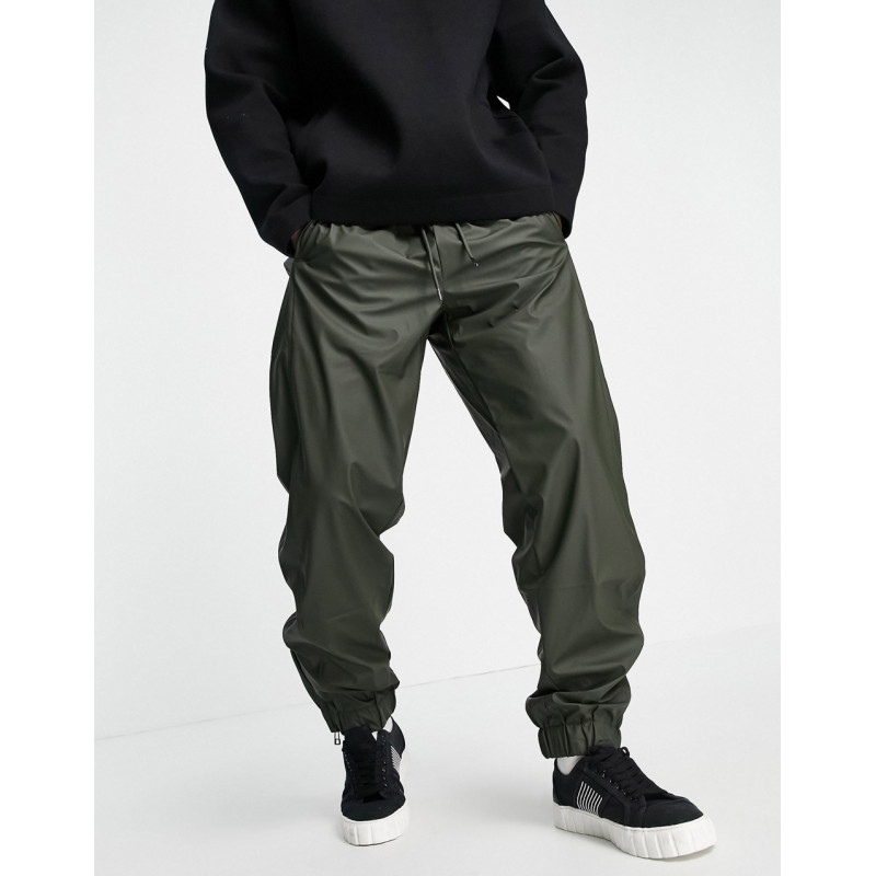 Rains trousers in green