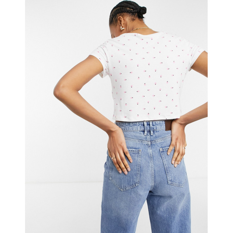 Y.A.S. ditsy floral cropped...