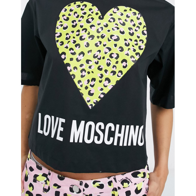 Love Moschino leopard heart...