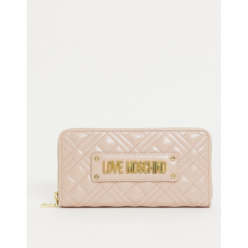Love Moschino quilted long...