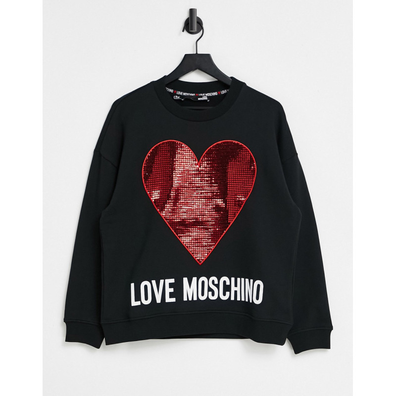 Love Moschino shiny logo...