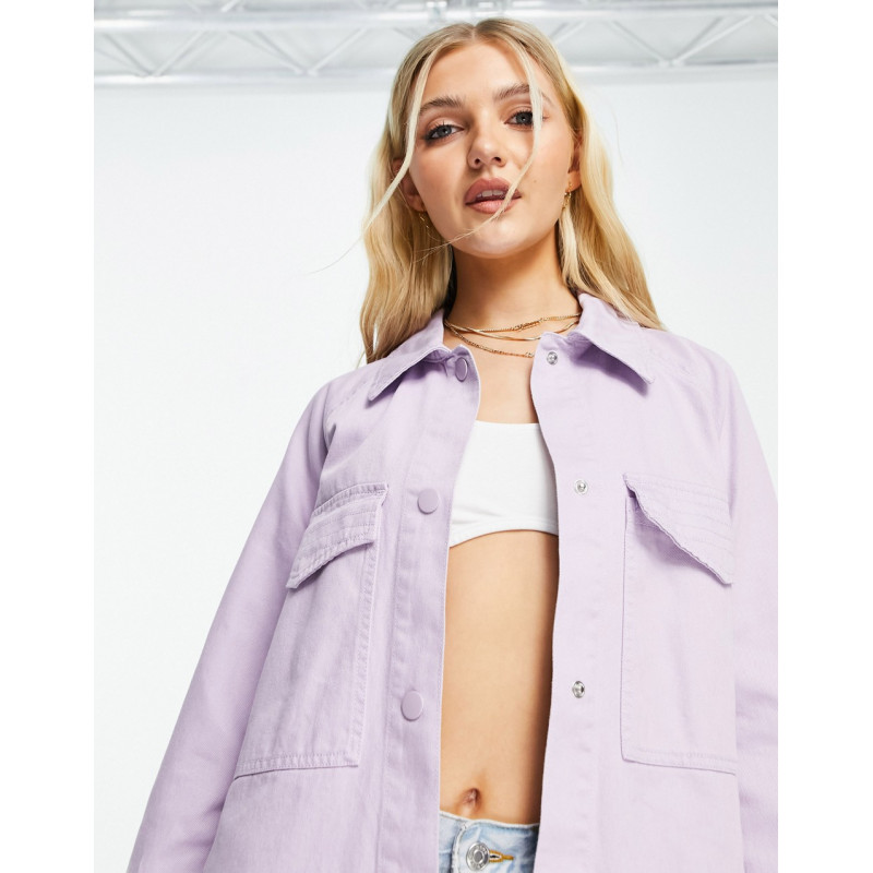 Pimkie overshirt in lilac