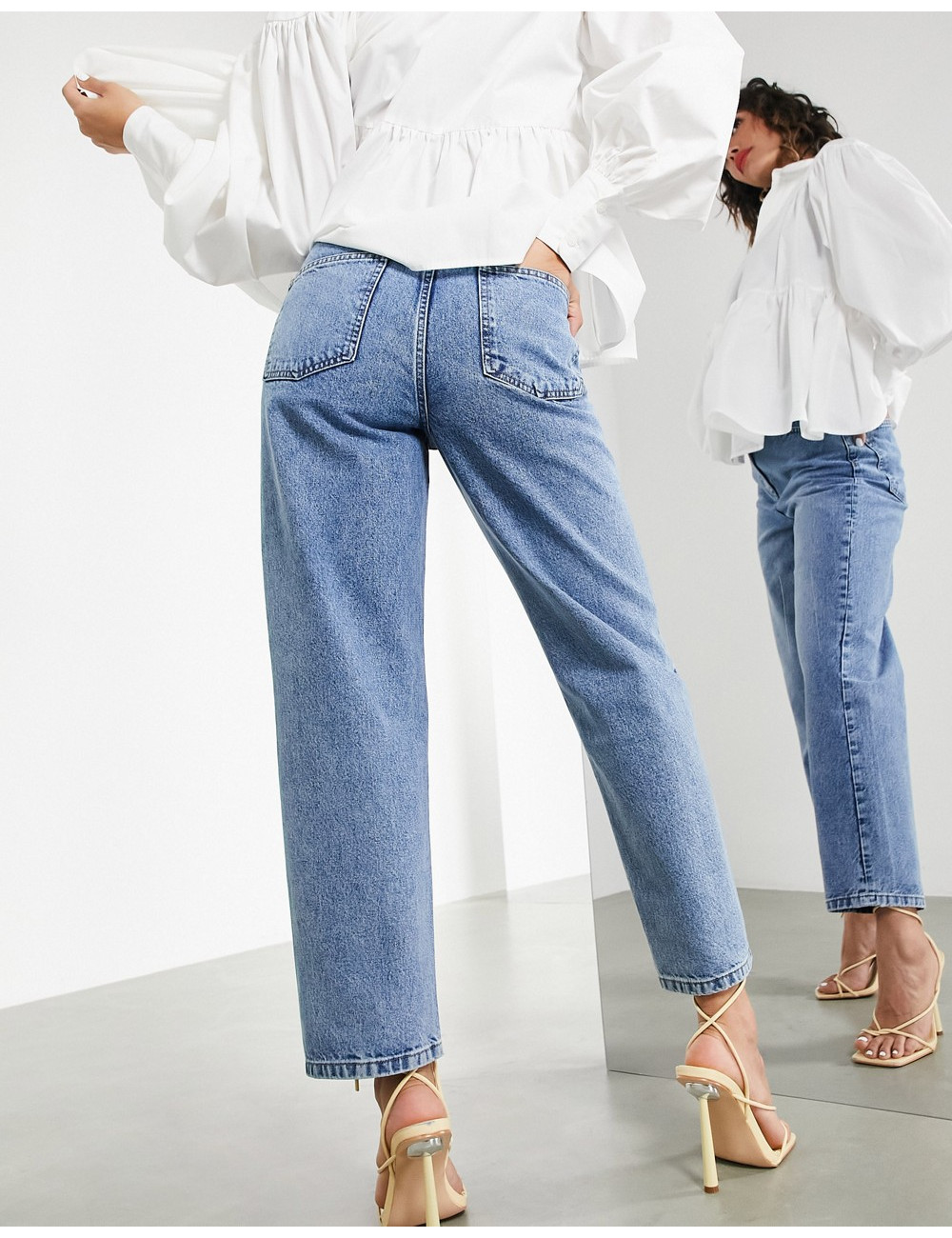 ASOS EDITION tapered jean...