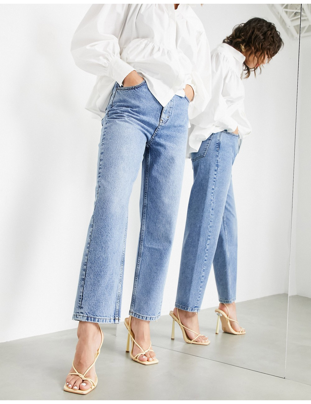 ASOS EDITION tapered jean...