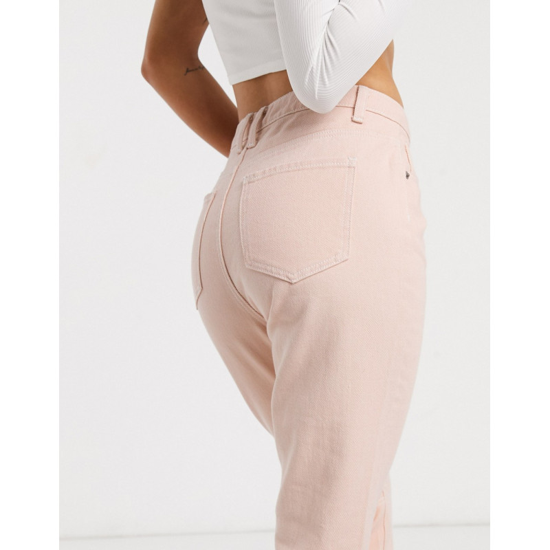 Missguided mom jean in blush