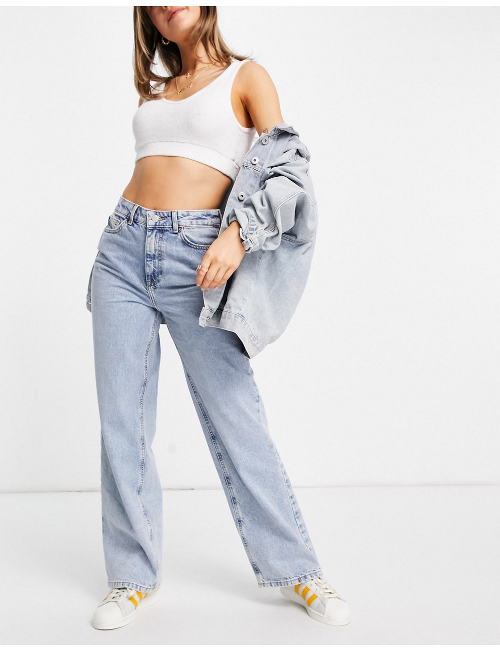 New Look baggy fit jeans in...