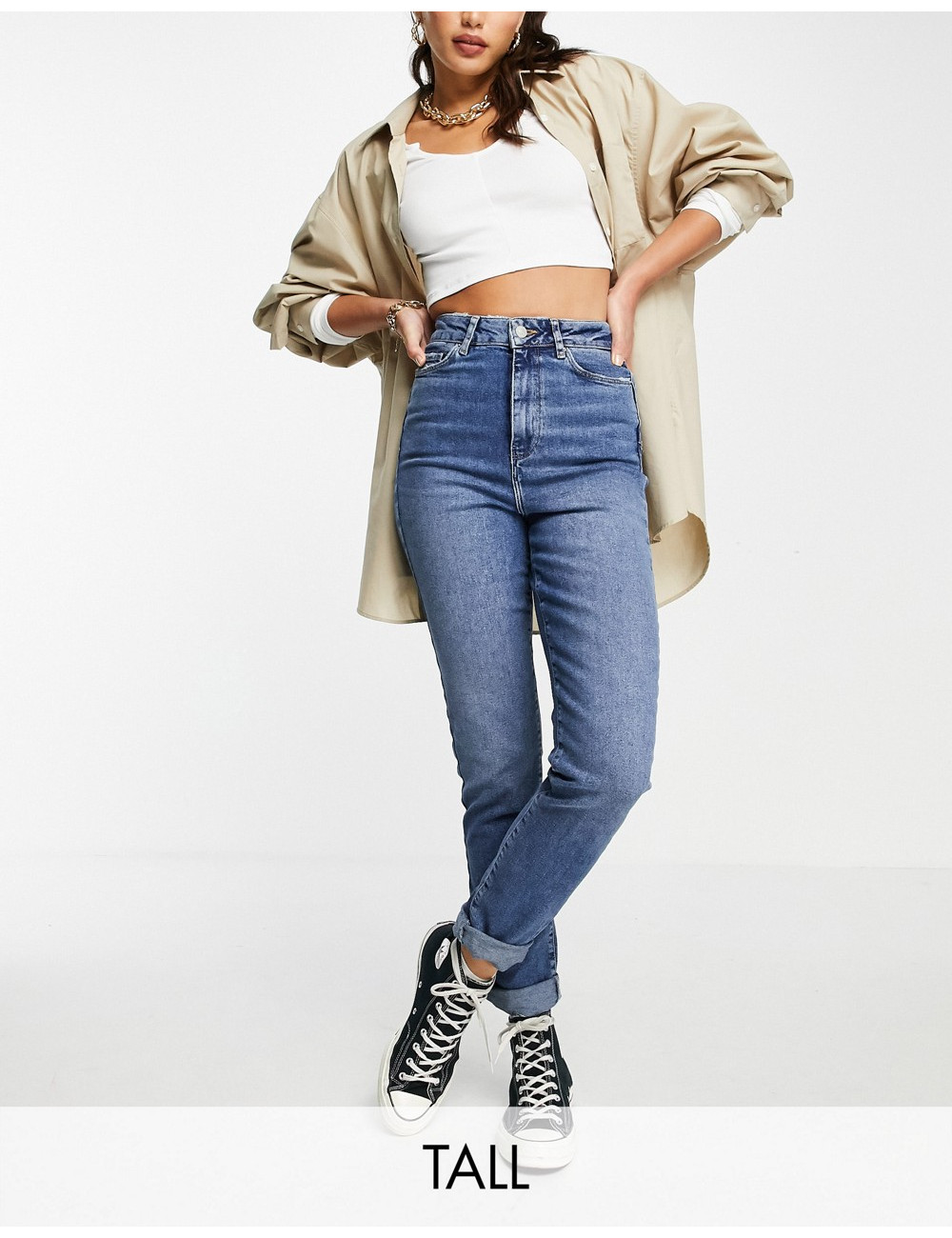 New Look Tall mom jeans in...
