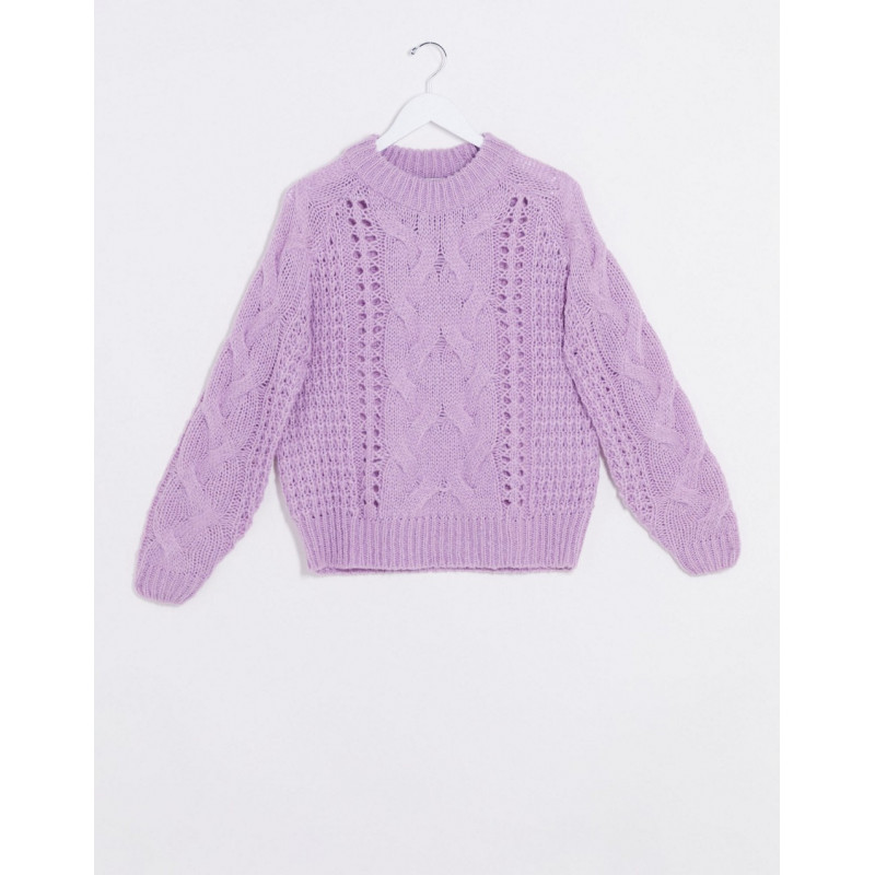 Pieces jyla cable knit...