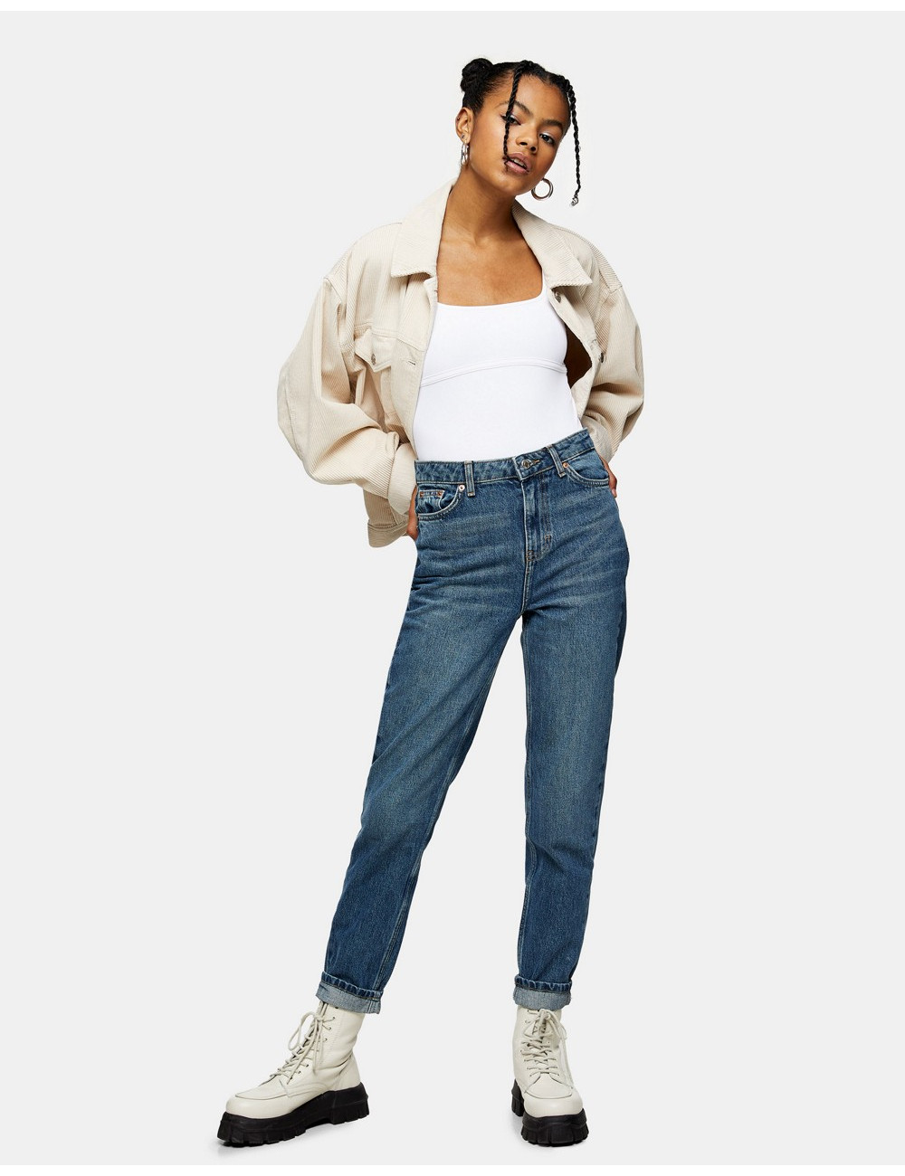 Topshop authentic mom jeans...