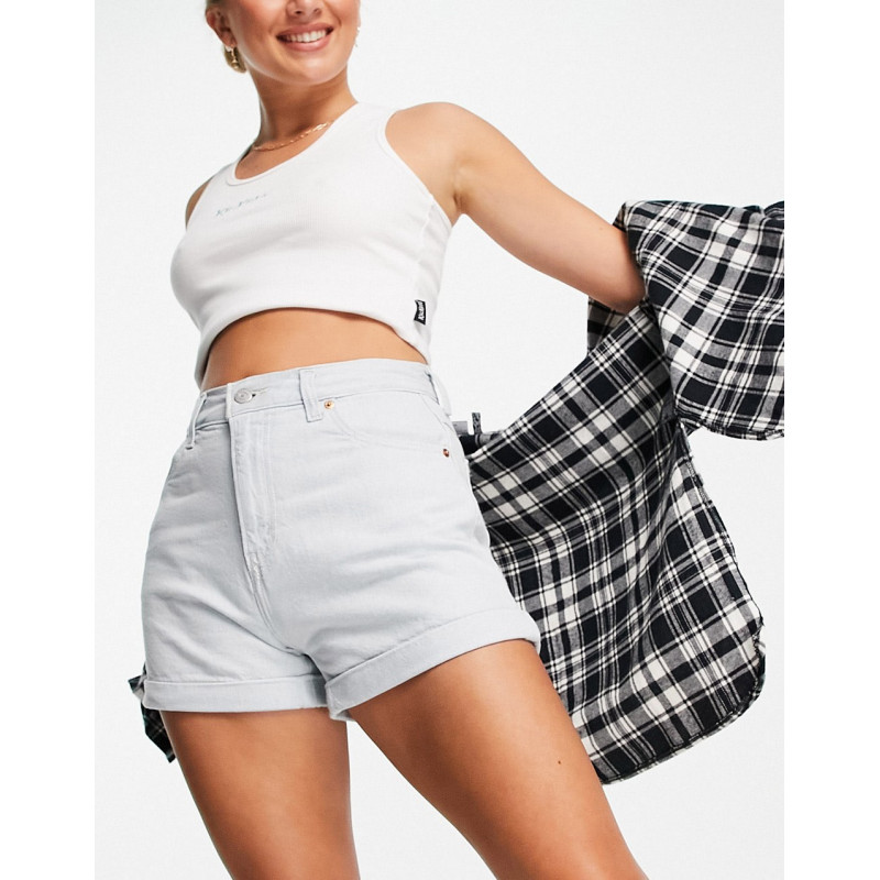 Levi's A-line mom shorts in...