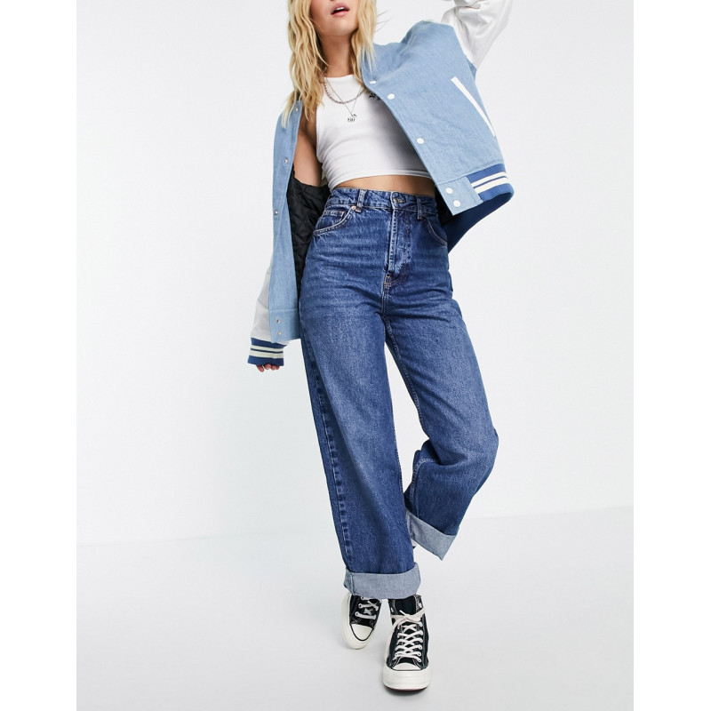Topshop One oversized mom...